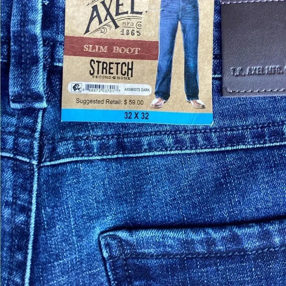 Slim Boot Stretch Jeans - Ambrose Dark - Picture 1 of 3